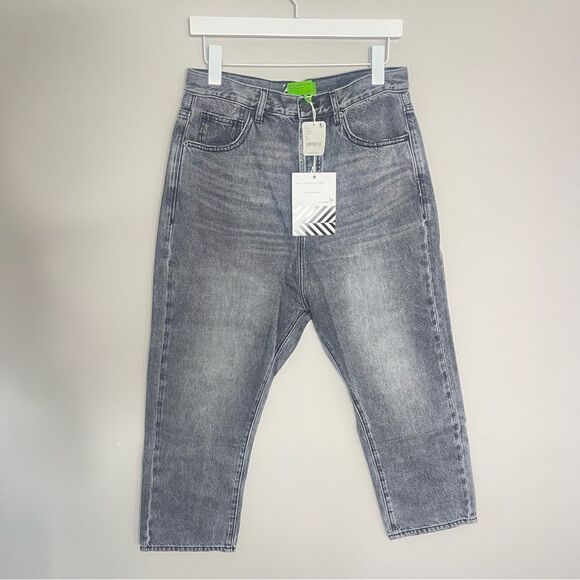 Sandrine Rose / Free People Grey Harem Jeans NWT - Picture 3 of 12